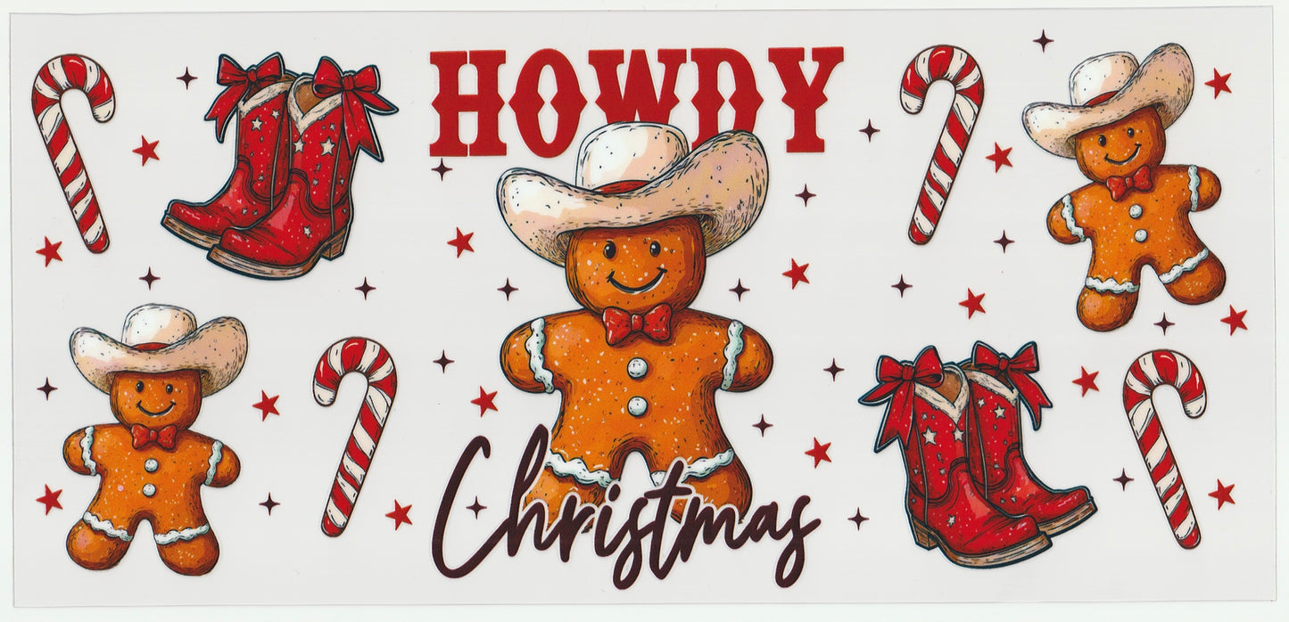 Howdy Christmas Gingerbread