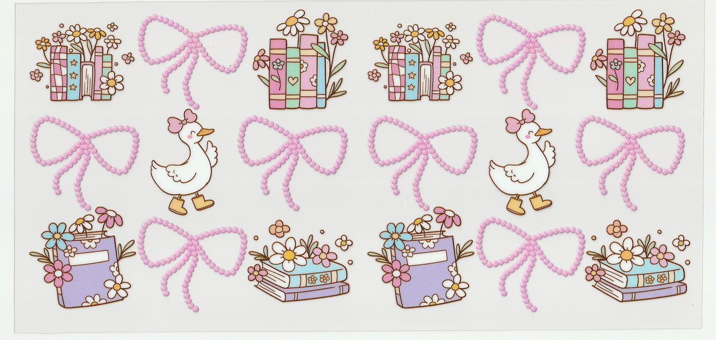 Books,Bows,Goose