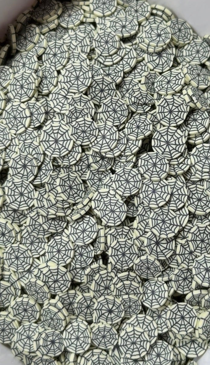 Spider Web Polymer Clay 5mm