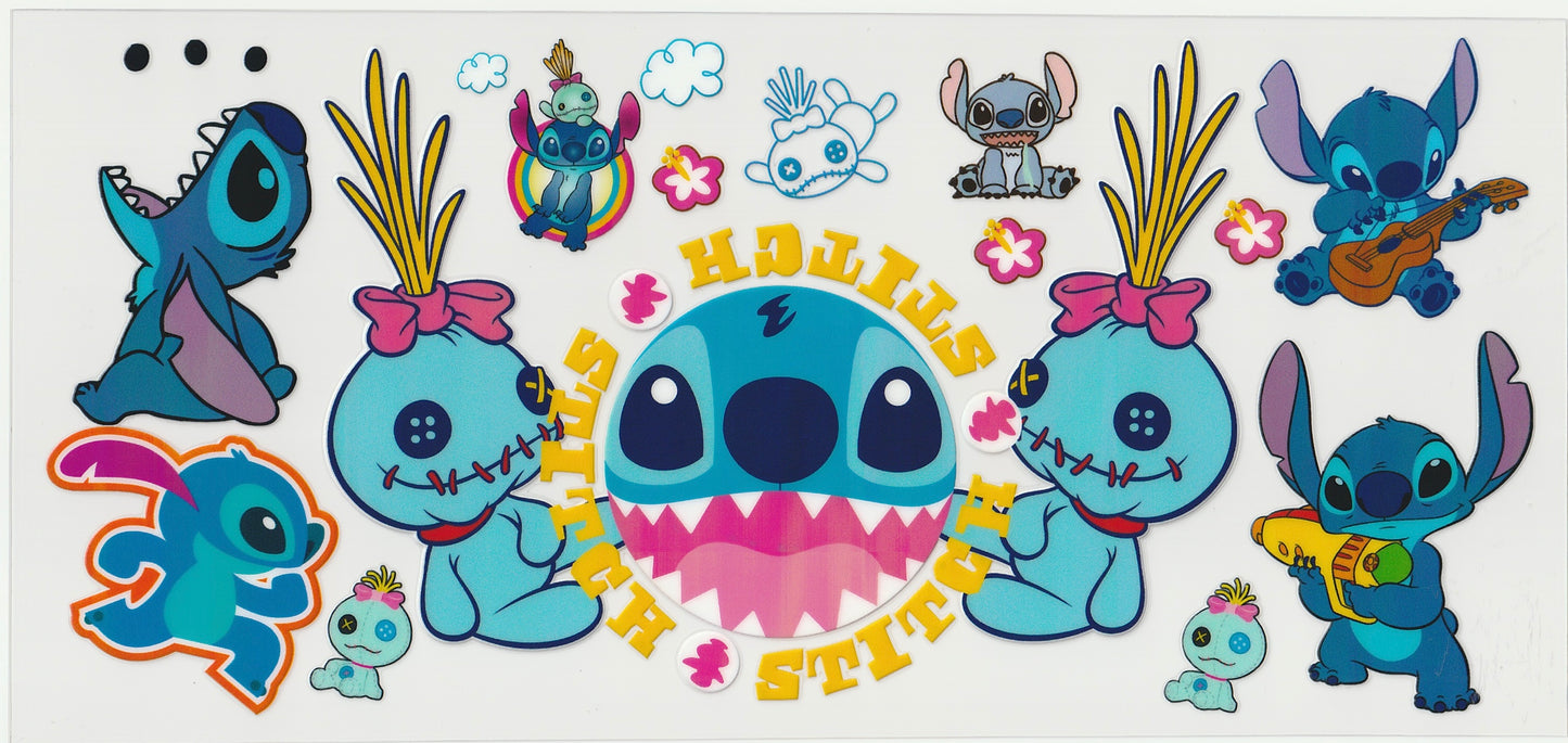 Stitch UV DTF Cup Wrap