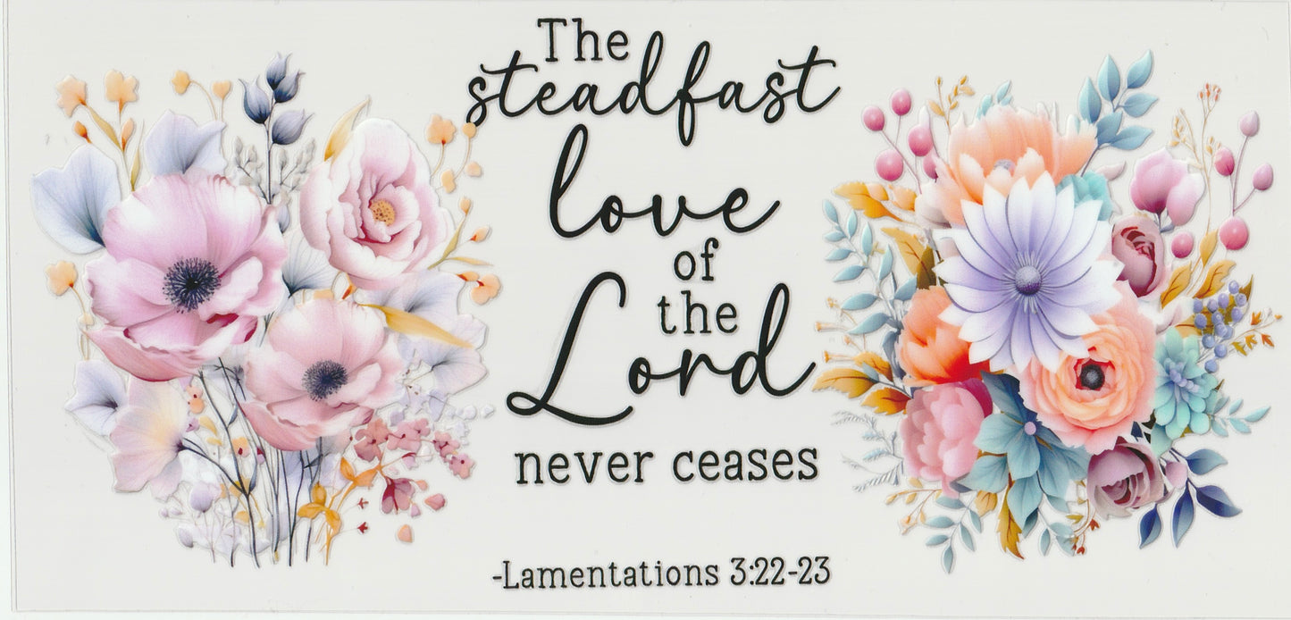 Lamentations 3:22-23