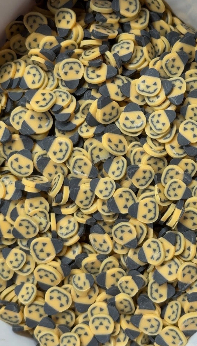 Pumpkin Polymer Clay 5mm