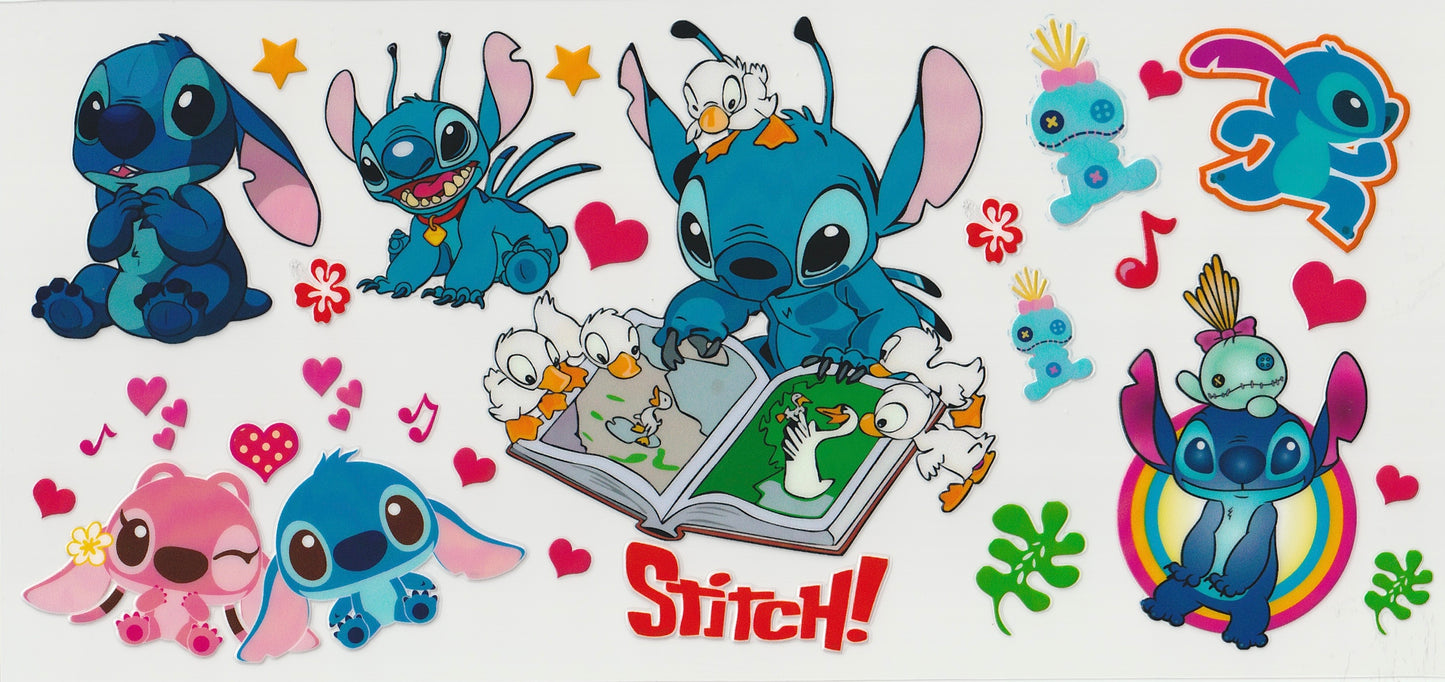 Stitch UV DTF Cup Wrap