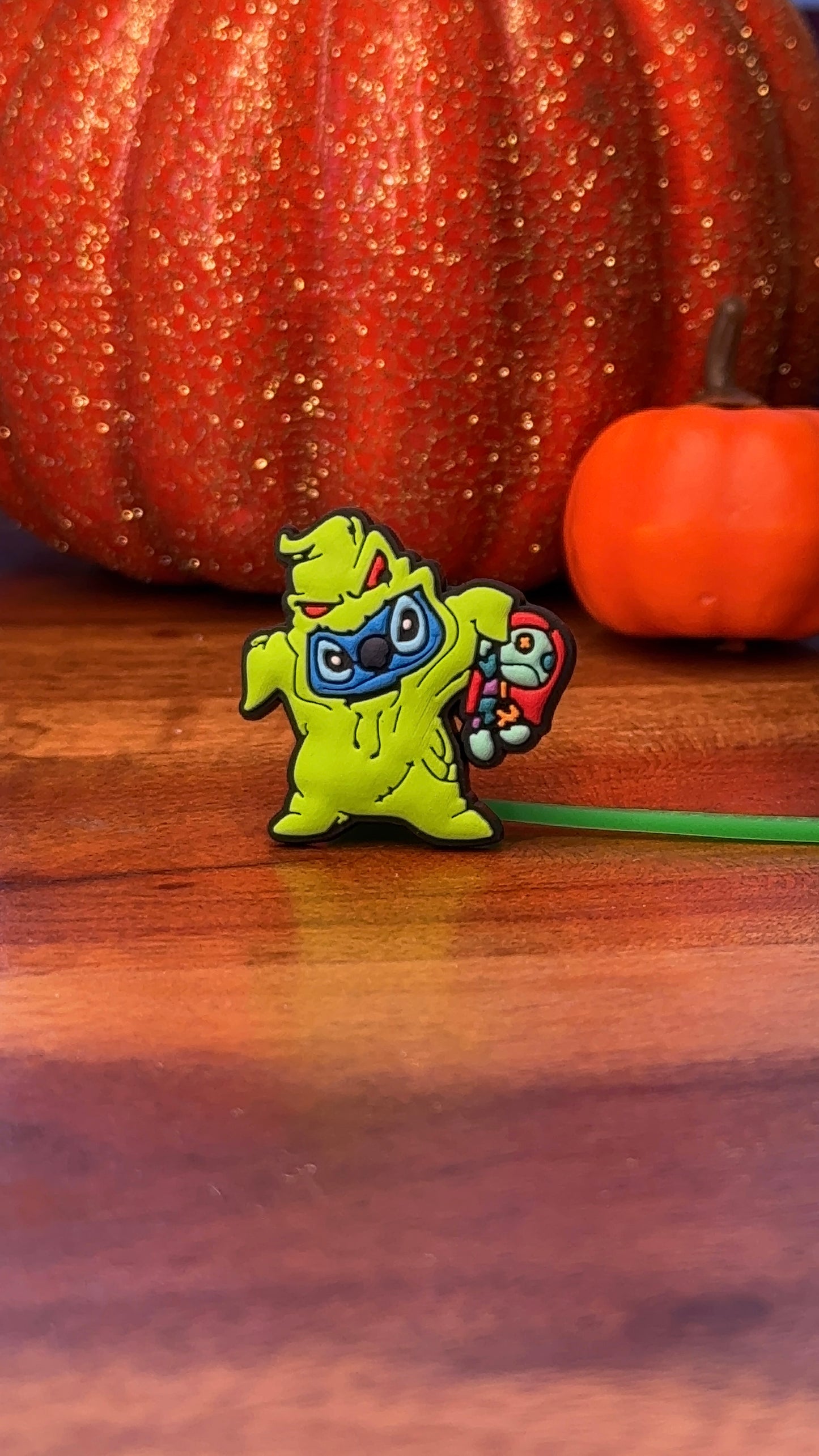 Stitch Villain Straw Topper