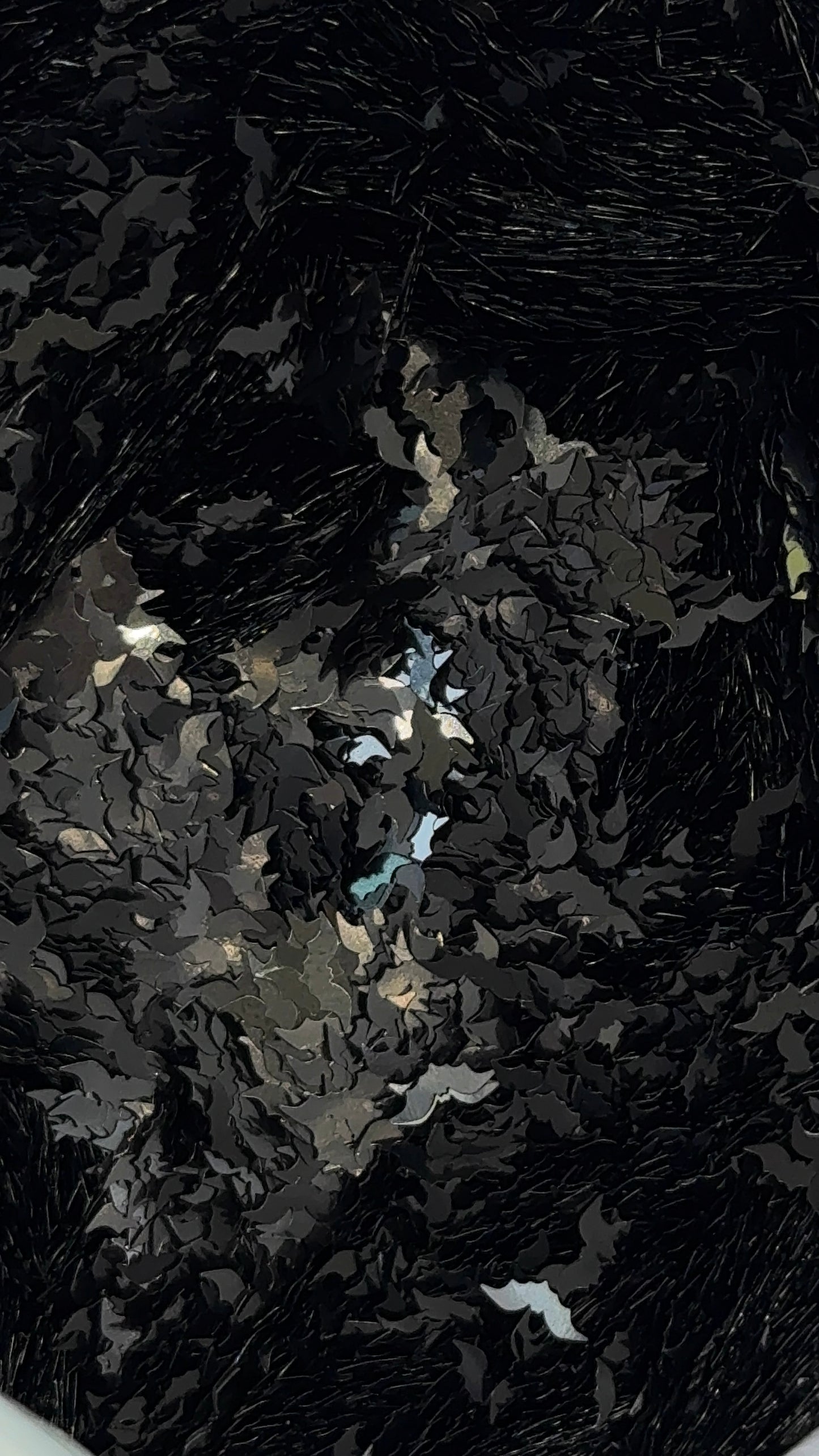 Bats Glitter Shapes