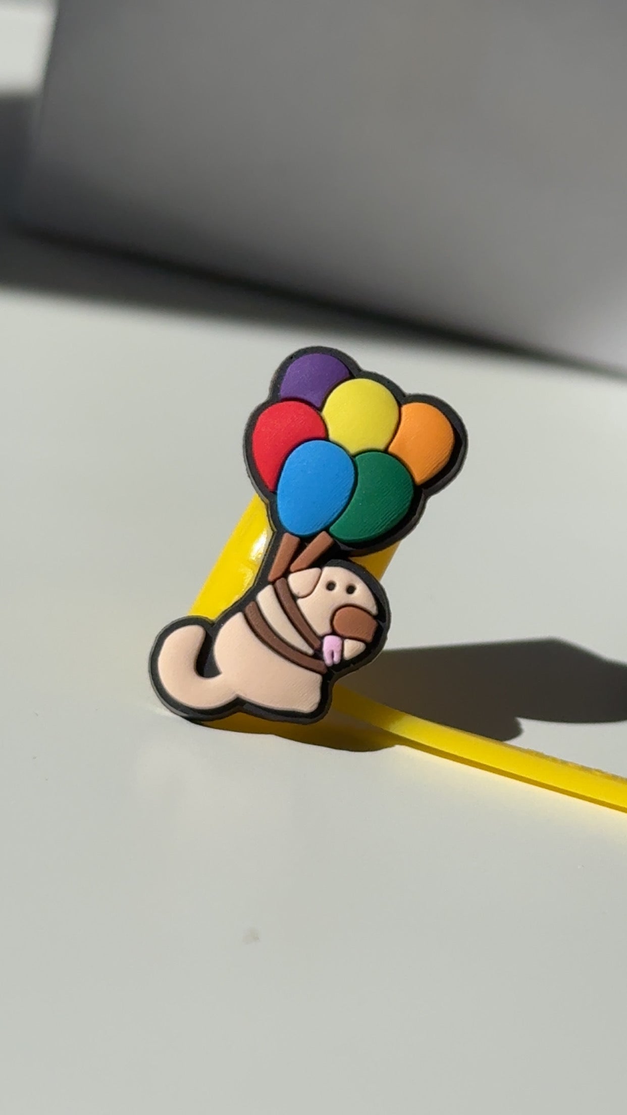 Up movie Straw Topper