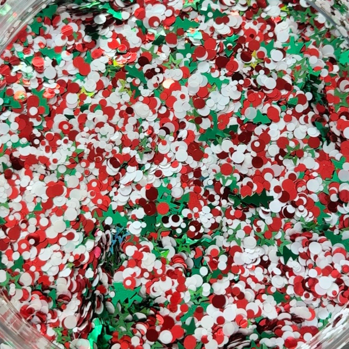 Christmas Confetti Chunky Glitter | Christmas Mix Glitter for SnowGlobe Tumblers