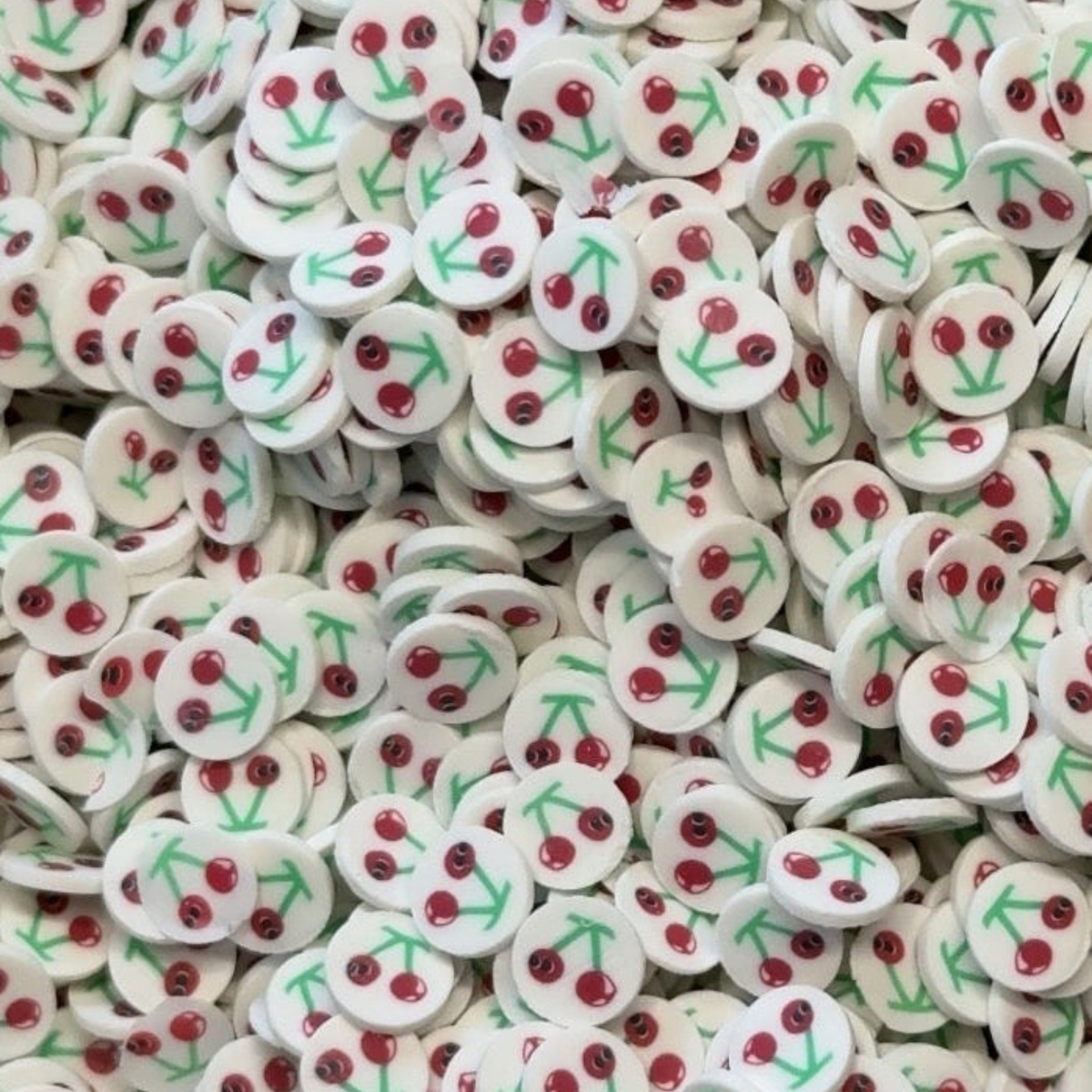 Cherry Polymer Clay 5mm