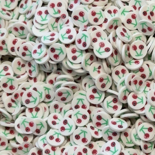 Cherry Polymer Clay 5mm