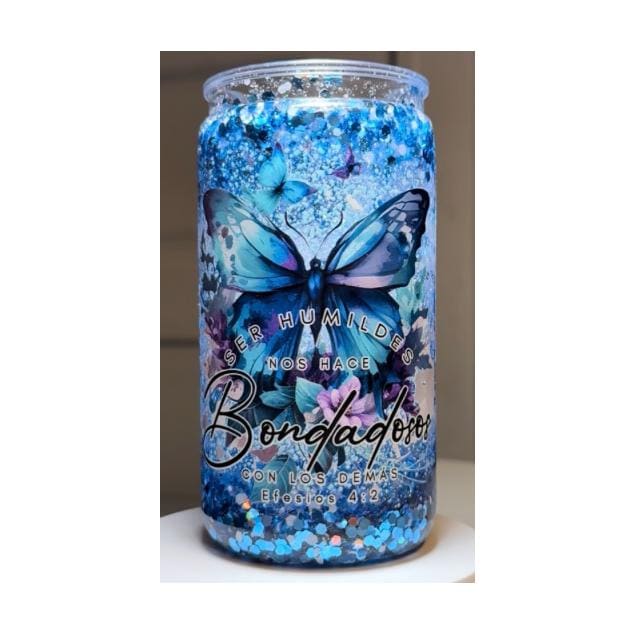 Bible verse motivation Plastic SnowGlobe Tumbler (fast flow) – 16oz