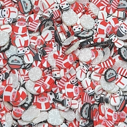 North Pole Crew Polymer Clay Mix 5mm