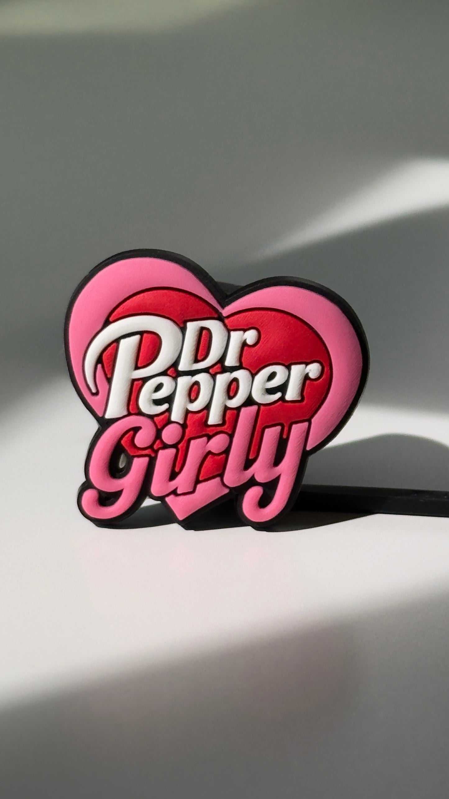 Dr Pepper Straw Topper