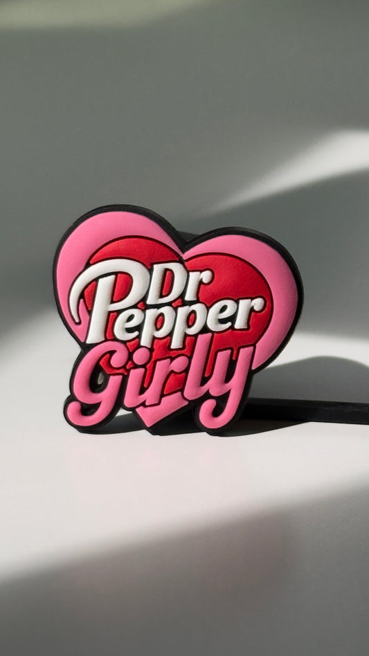 Dr Pepper Straw Topper