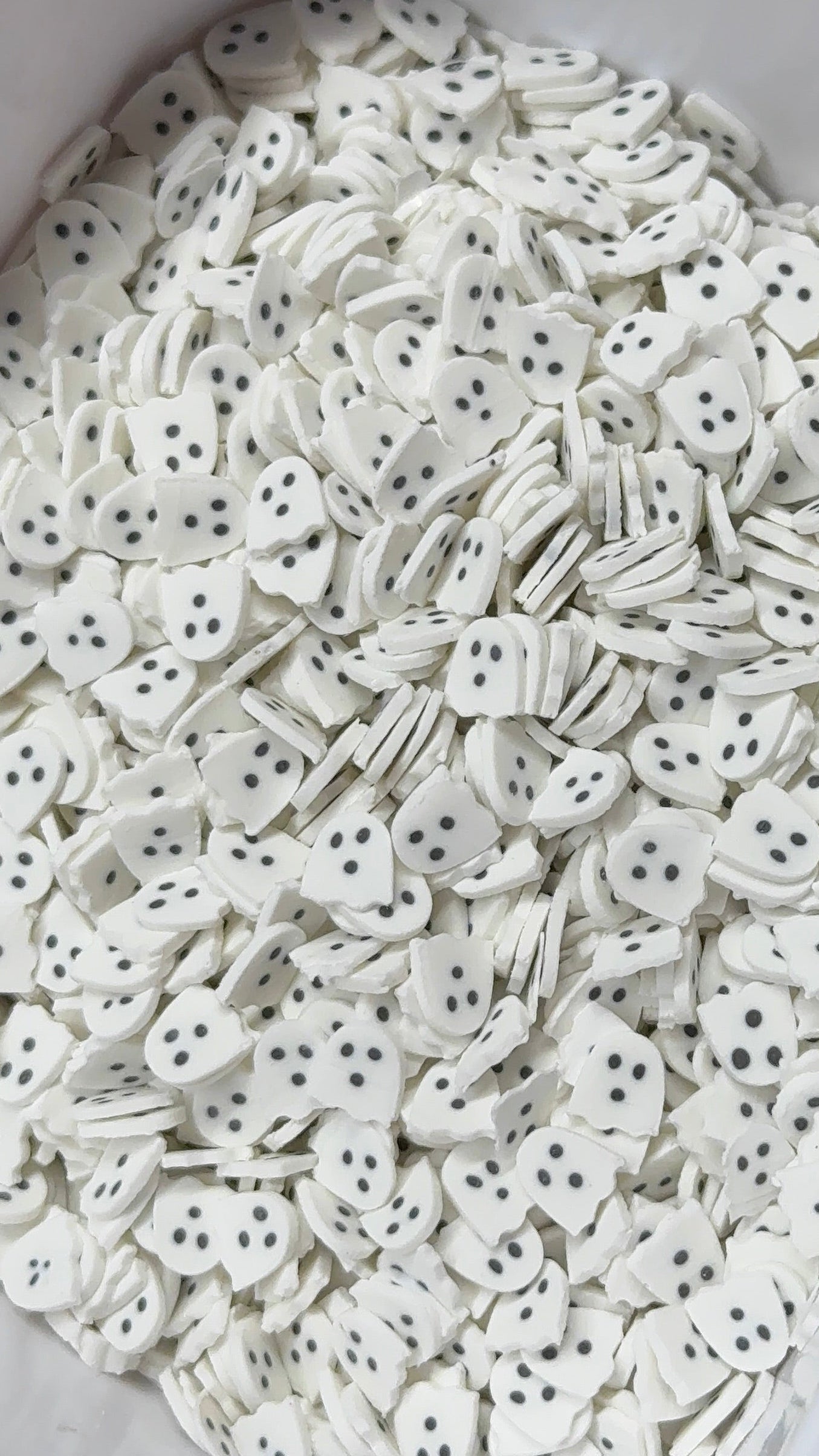 Ghost Polymer Clay 5mm