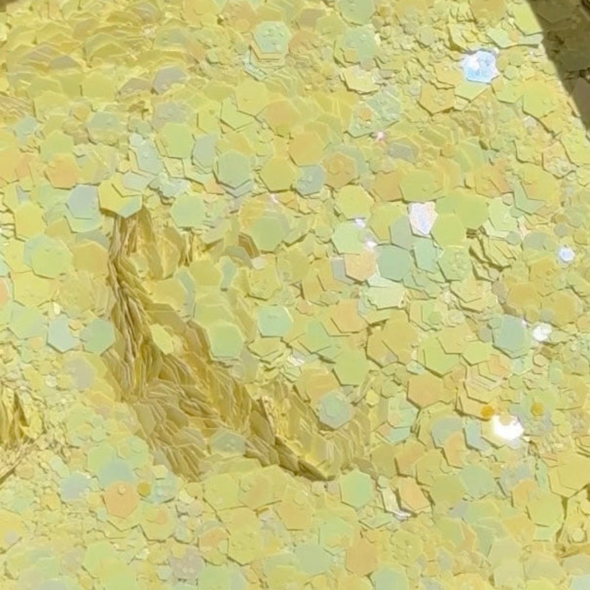 Sunny Side Chunky Glitter | Yellow Glitter for SnowGlobe Tumblers