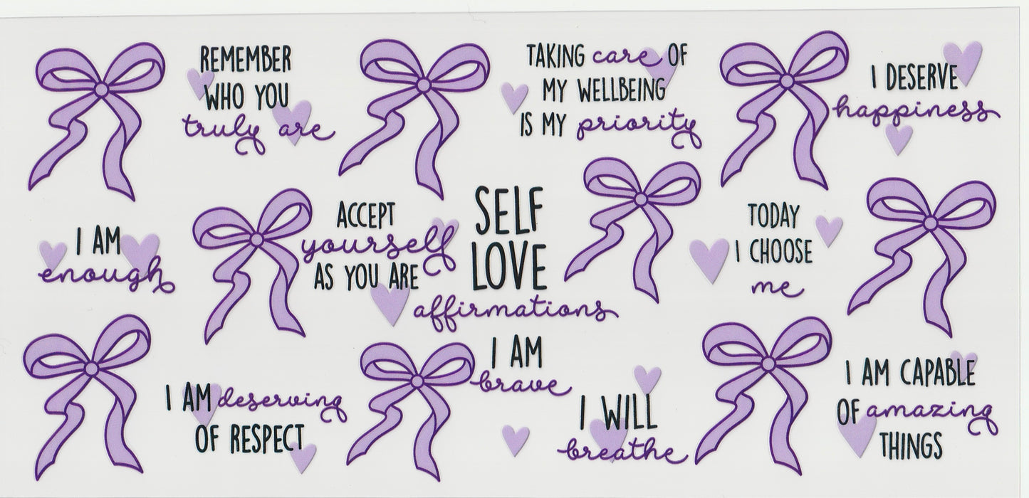 Self love affirmations