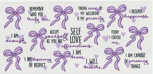 Self love affirmations
