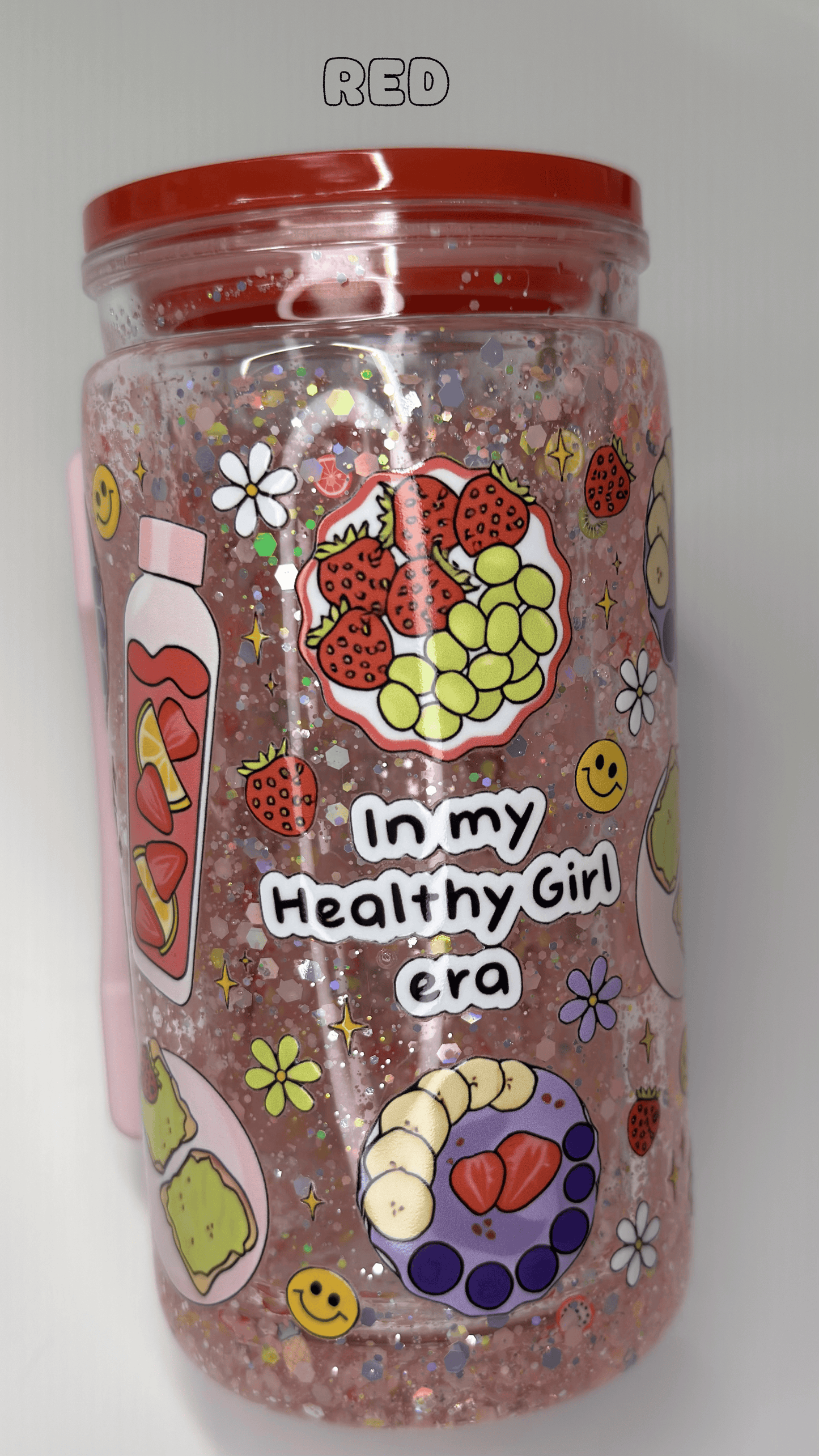 In my healthy girl era SnowGlobe tumbler