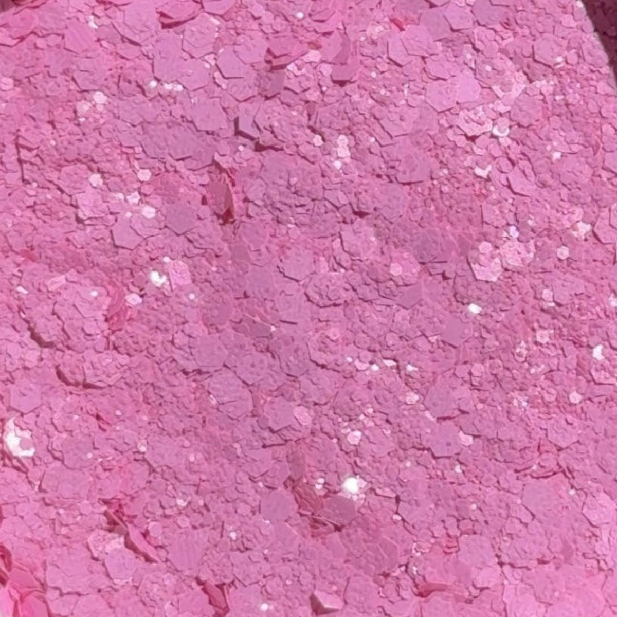 Pink Sands Chunky Glitter | Pink Glitter for SnowGlobe Tumblers