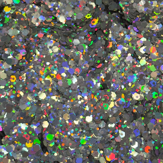 Disco Ball Chunky Glitter | Silver Glitter for SnowGlobe Tumblers