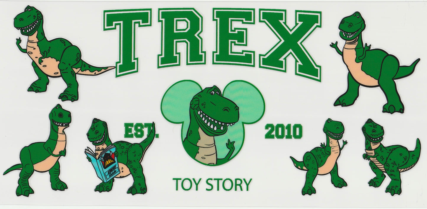 Trex UV DTF Cup Wrap | 16oz Cup Decal