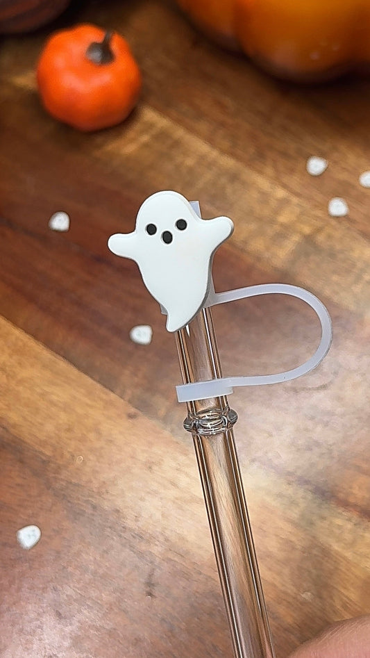 Ghost Straw Topper