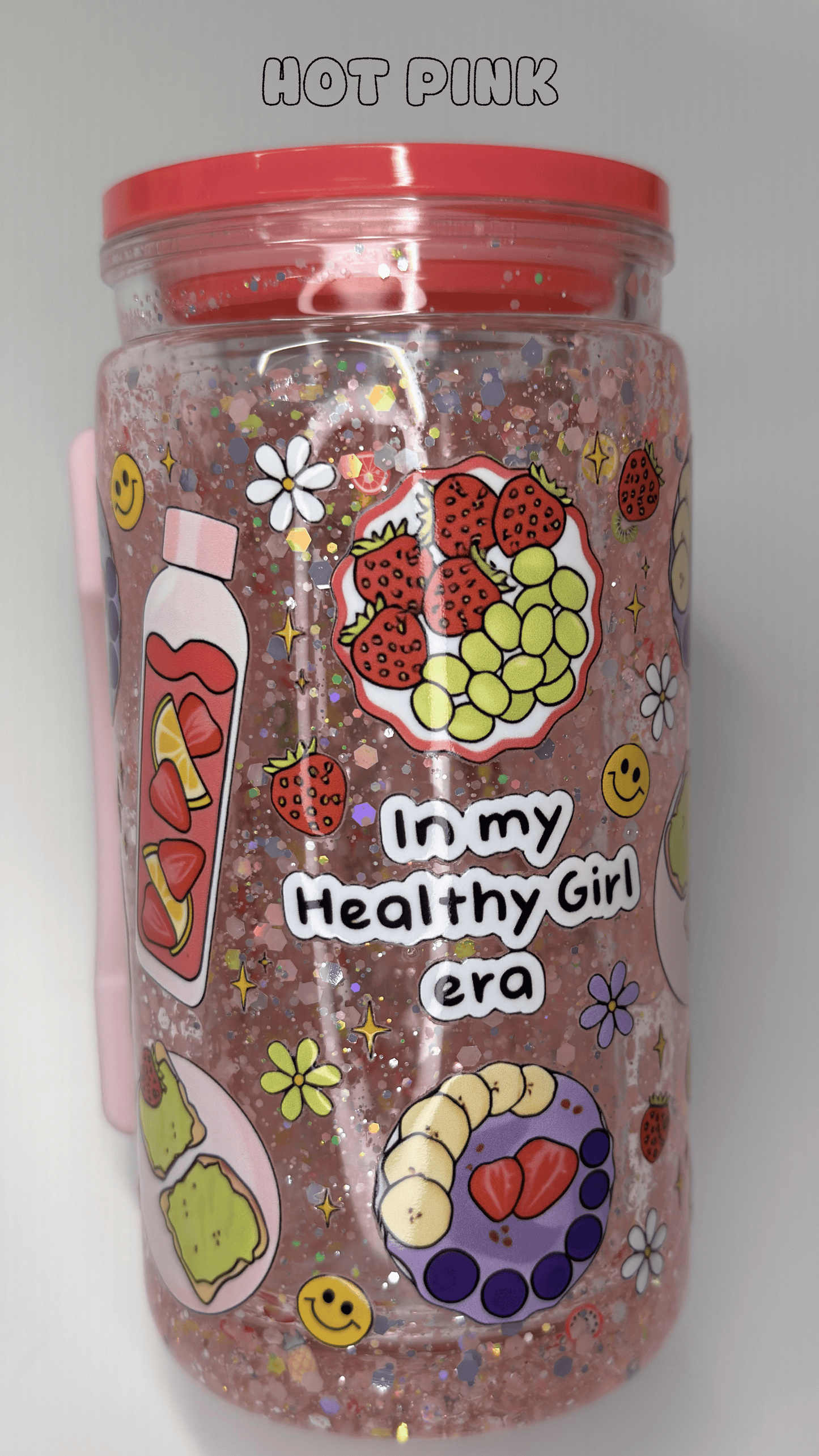 In my healthy girl era SnowGlobe tumbler