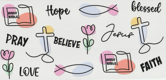 Pray, believe, hope