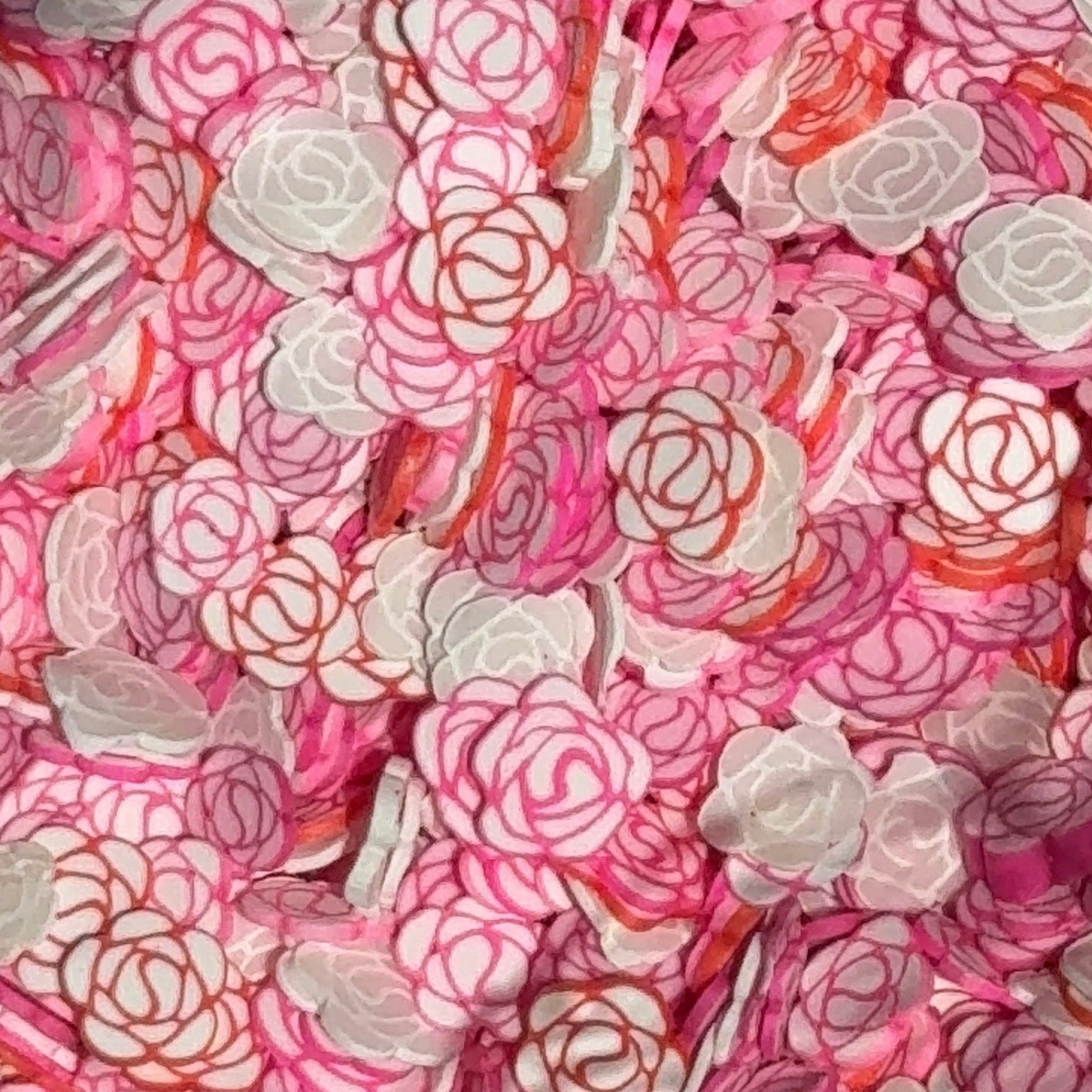 Rose Polymer Clay 5mm