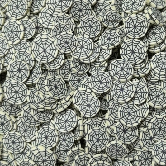 Spider Web Polymer Clay 5mm