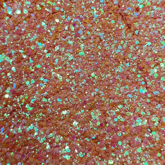 Sunrise Chunky Glitter | Orange Glitter for SnowGlobe Tumblers