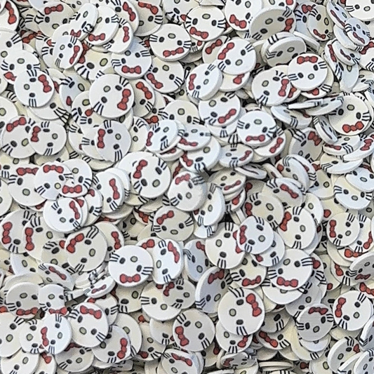 Hello Kitty Polymer Clay 5mm