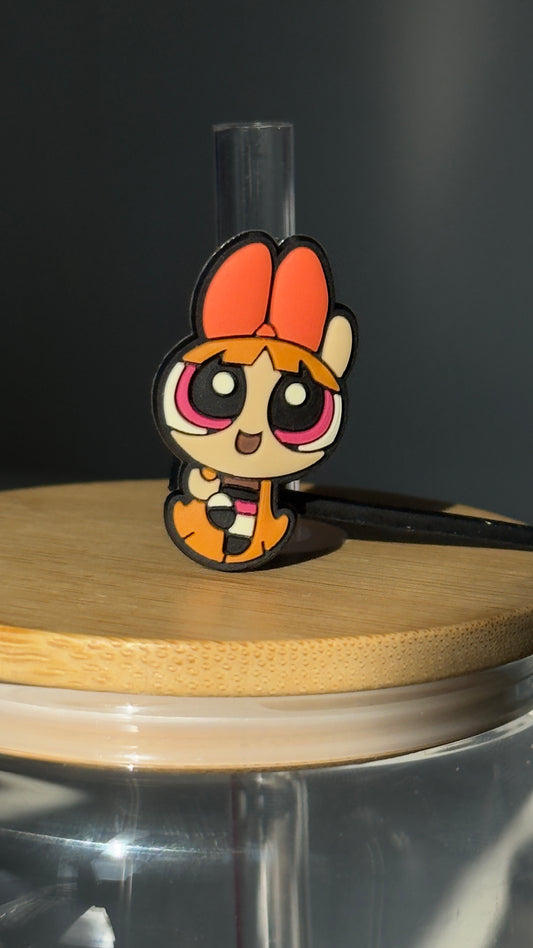 Blossom PowerPuff Girls Straw Topper