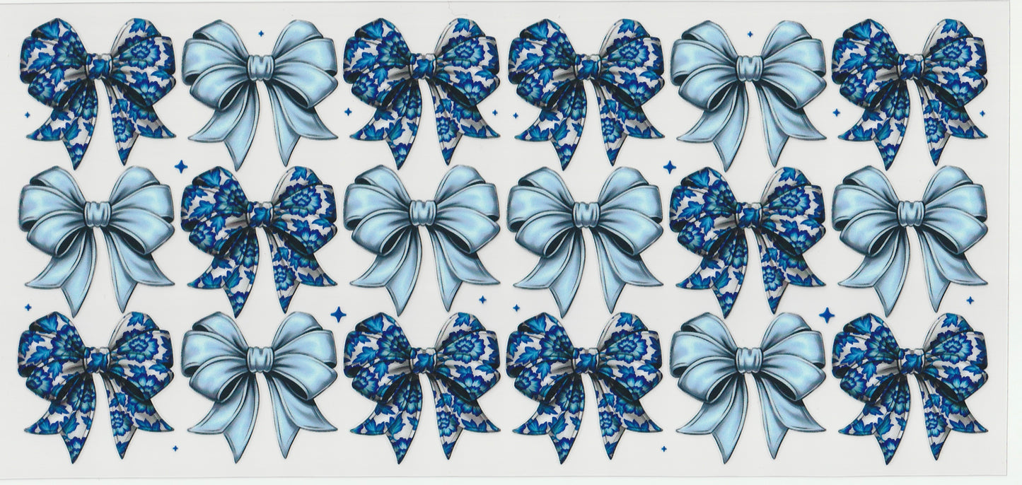 Blue bows