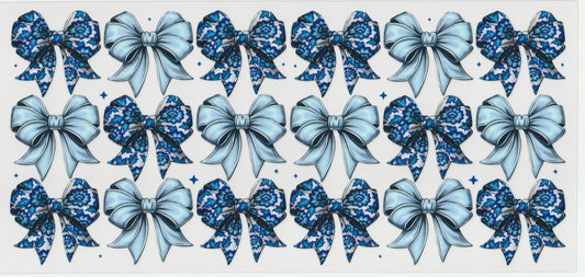 Blue bows