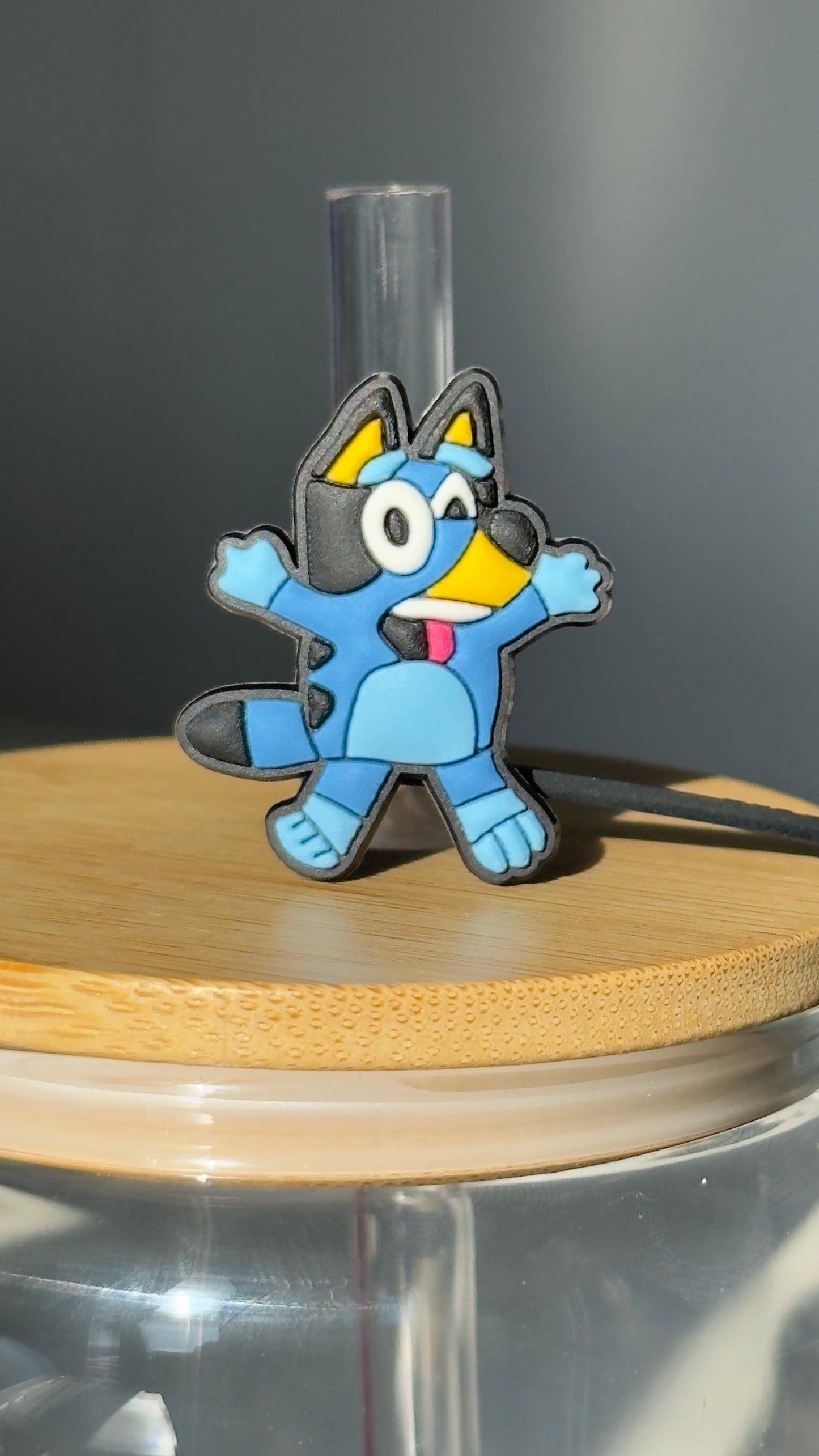 Bluey Straw Topper