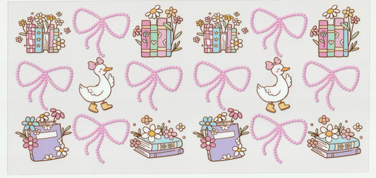 Books,Bows,Goose