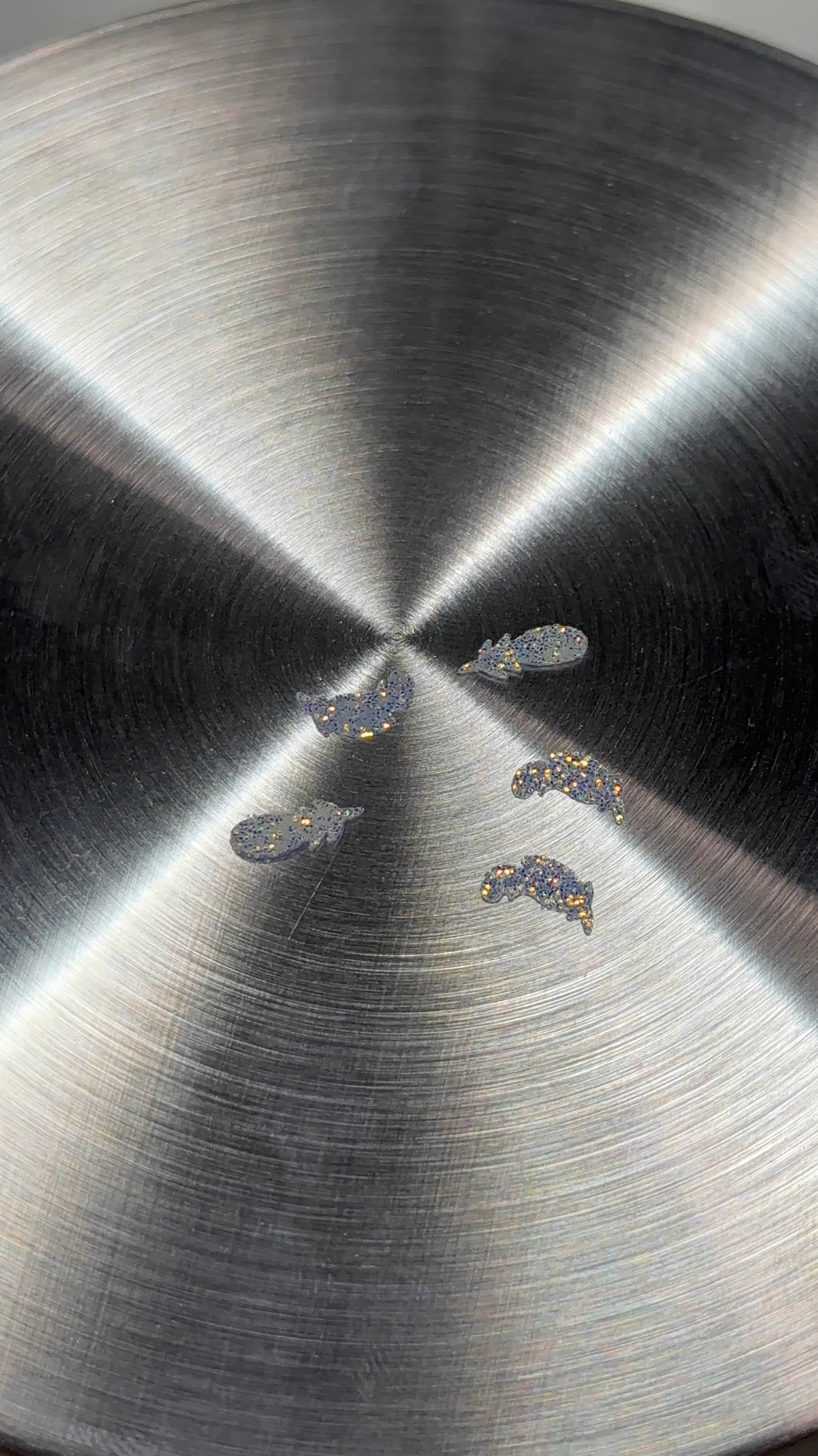 Glow in the dark Feather Shaped Glitter