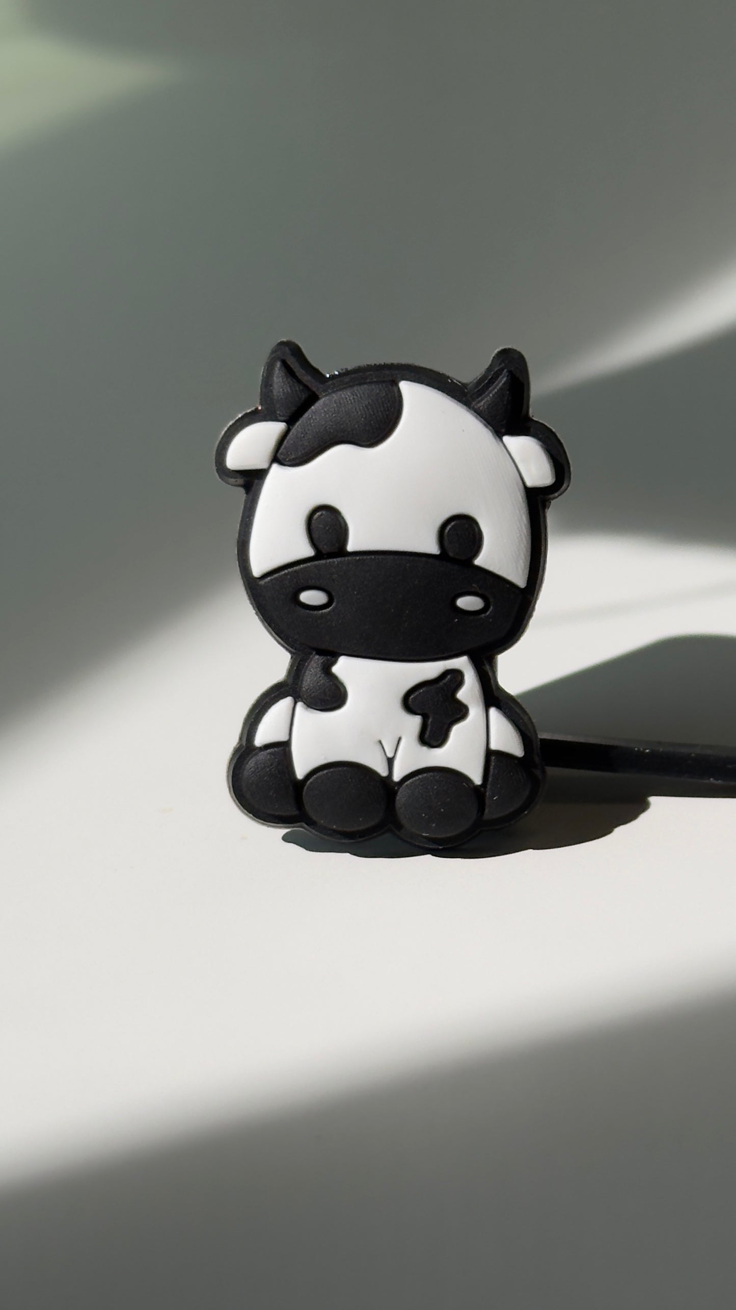 Cow Straw Topper