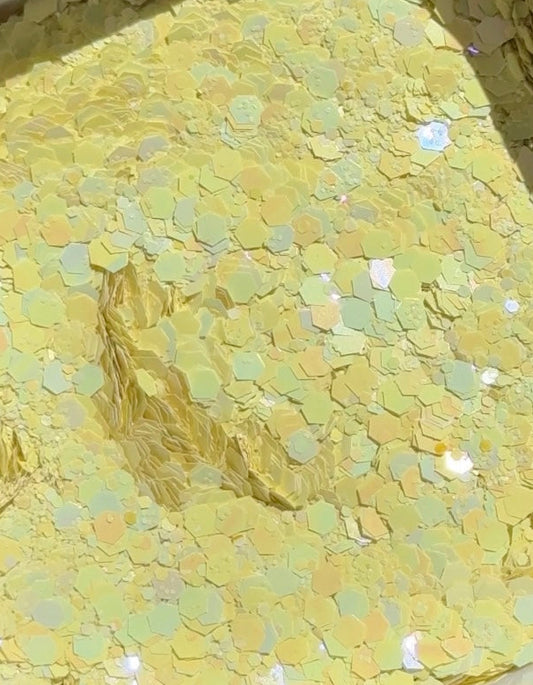 Sunny side Chunky Glitter for Snow Globe Tumblers