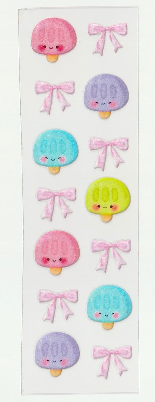 Popsicle Summer Bow Pen Wrap