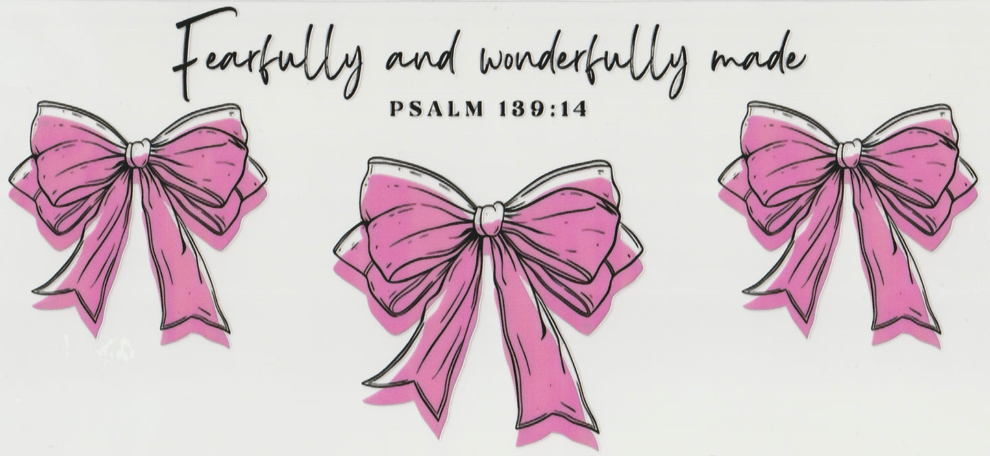 Fearfully and wonderfully made