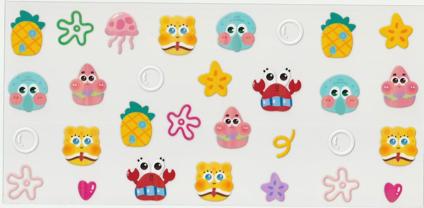 SpongeBob and friends