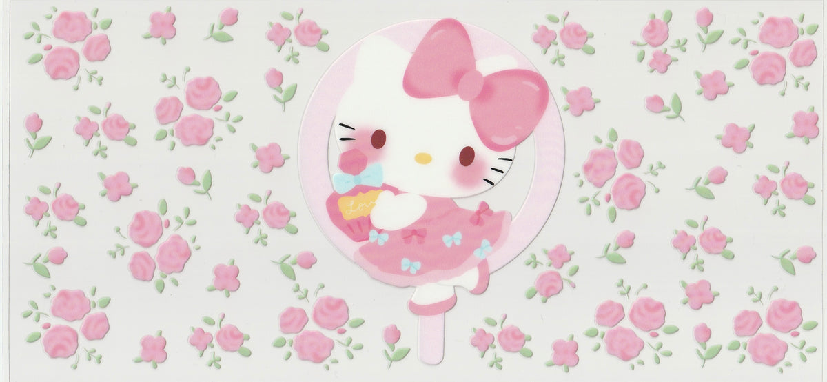 Hello Kitty UV DTF Cup Wrap | 16oz Cup Decal