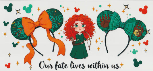 Our fate lives within us