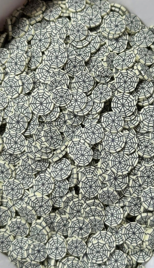 Spider Web Polymer Clay 5mm