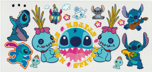 Stitch UV DTF Cup Wrap