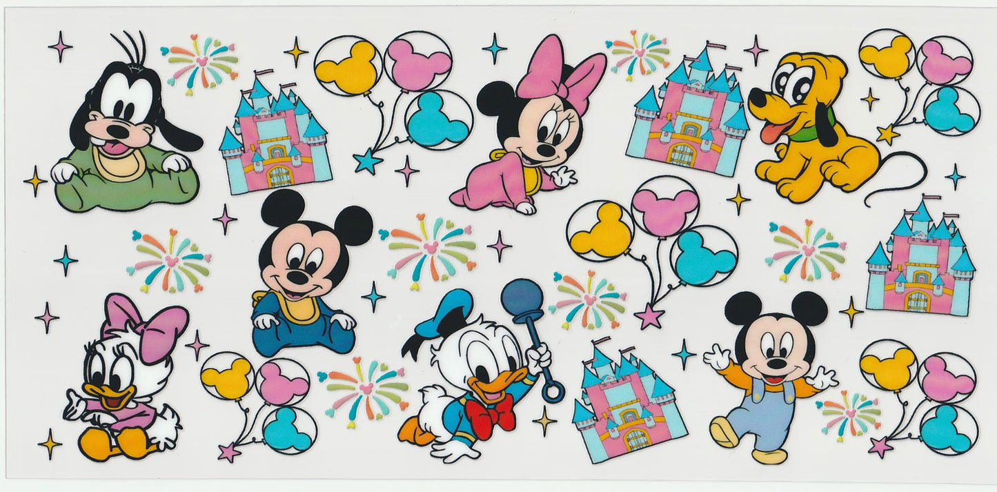 Mickey and friends