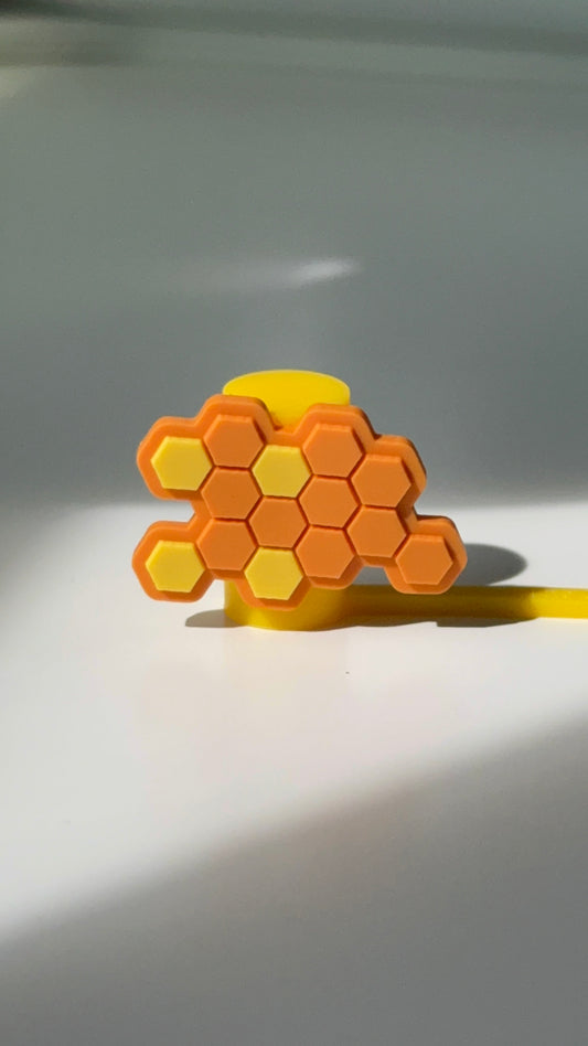 Honeycomb Straw Topper