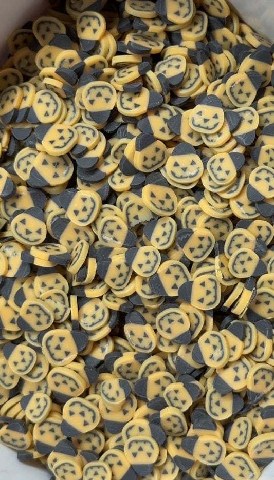 Pumpkin Polymer Clay 5mm